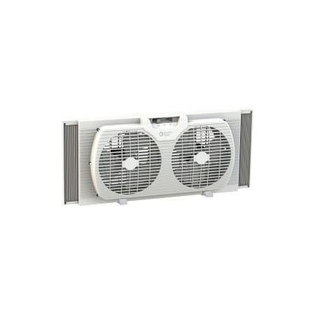 Comfort Zone Comfort Zone® CZ319WT 9 Inch Portable Twin Window Fan, White CZ319WT